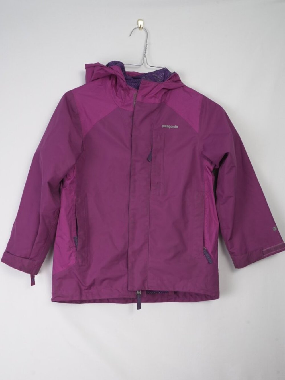 Patagonia Girls Winter Jacket 3-in-1 Purple Insulated Snow Coat - Picture 2 of 10